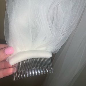 Cathedral wedding veil